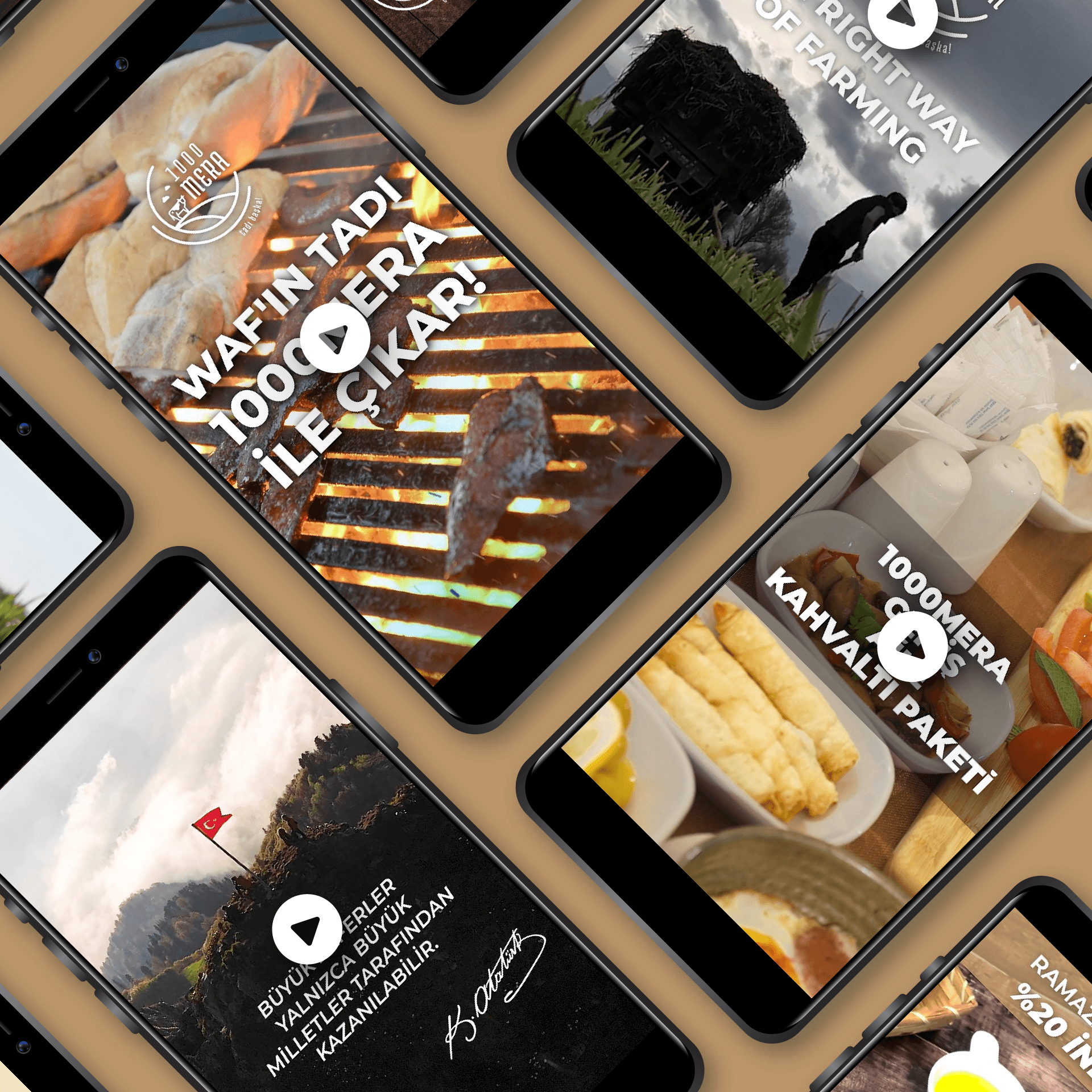 Video Editing Collection | 1000Mera ad campaign creative editing motion graphics reels video video editing youtube ad