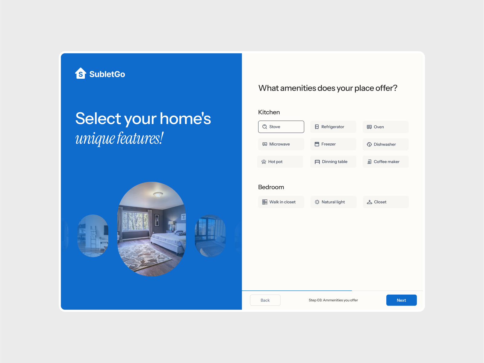 SubletGo - Inner page flow UI UX Design airbnb airbnb design house rent website real estate real estate platform real estate website rent rent landing page rental platform rental website saas student rental website ui ux design