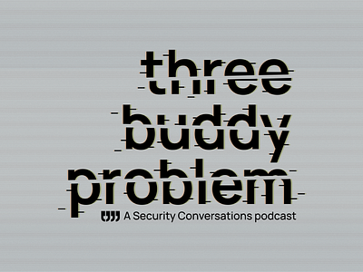 Three Buddy Problem Podcast Branding branding customer design flat graphic design illustration logo simple vector