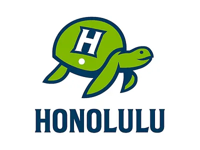 Logo Design - Honolulu Honu (Fantasy Football Team)