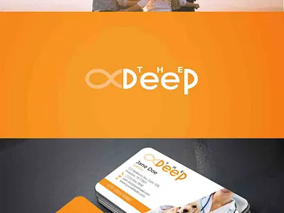 the deep logo branding design logo logo design minimalist minimalist logo modern modern logo