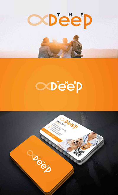 the deep logo branding design logo logo design minimalist minimalist logo modern modern logo