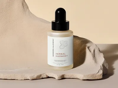 Modern Alchemy Label Design aesthetic branding design graphic design illustration label design logo minimal brand identity minimal branding minimalistic branding minimalistic design packaging design skin care skin care design skincare skincare design typography vector