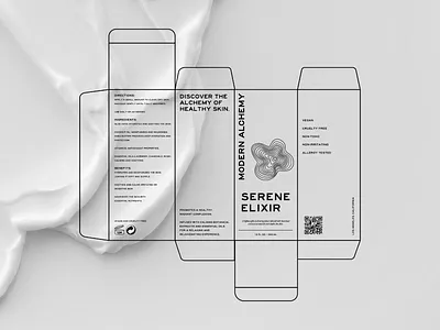 Modern Alchemy Packaging Design aesthetic branding design graphic design illustration label design logo logo design minimal branding minimalistic brand identity minimalistic branding packaging design skin care skin care design skincare skincare design typography vector