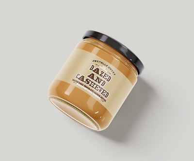 Joyfully Nutty Nut Butters Branding and Label Design Option One branding color selection design illustrator packaging typography vector