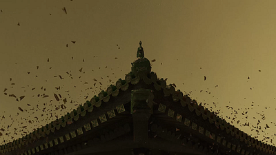 Shancaotang 3D animation 3d animation design 古建筑中国guzz古