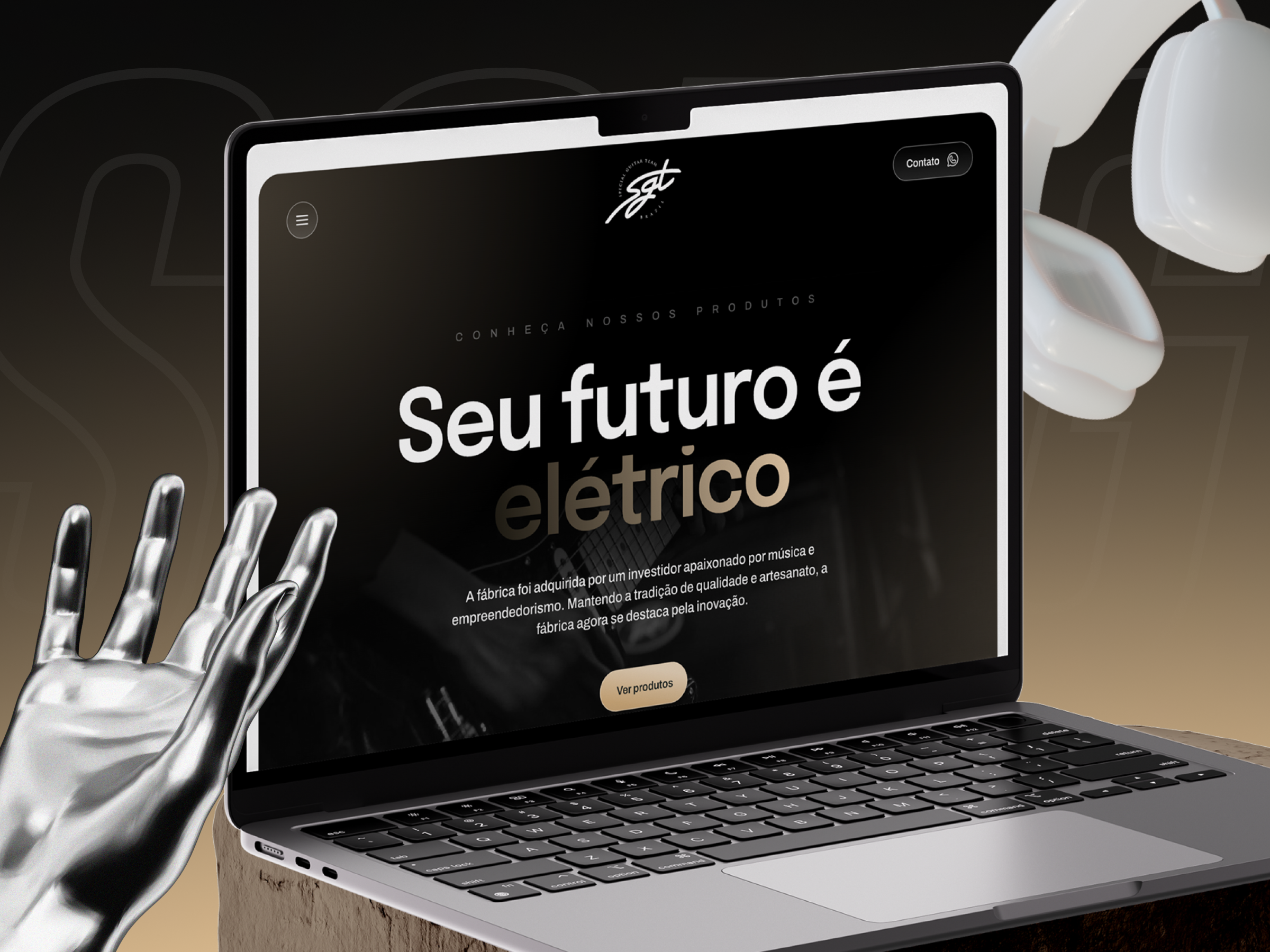 SGT Guitars Website Concept bass business design guitar guitar factory guitars instruments interface music music store sales sgt guitars sound store ui web webdesign website website concept