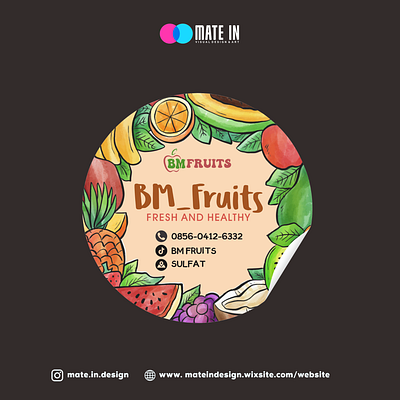 Sticker Design advertising brand identity branding desain grafis design graphic design illustration logo sticker sticker design