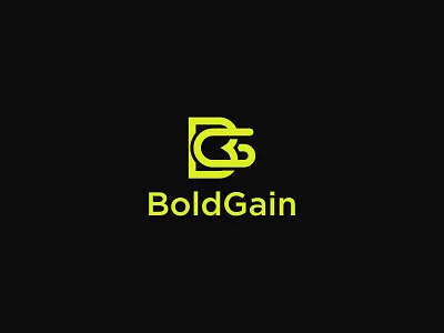 Bold Gain logo/ letter B and G logo b brand identity branding design graphic design icon illustration letter b letter g logo logo design logos motion graphics