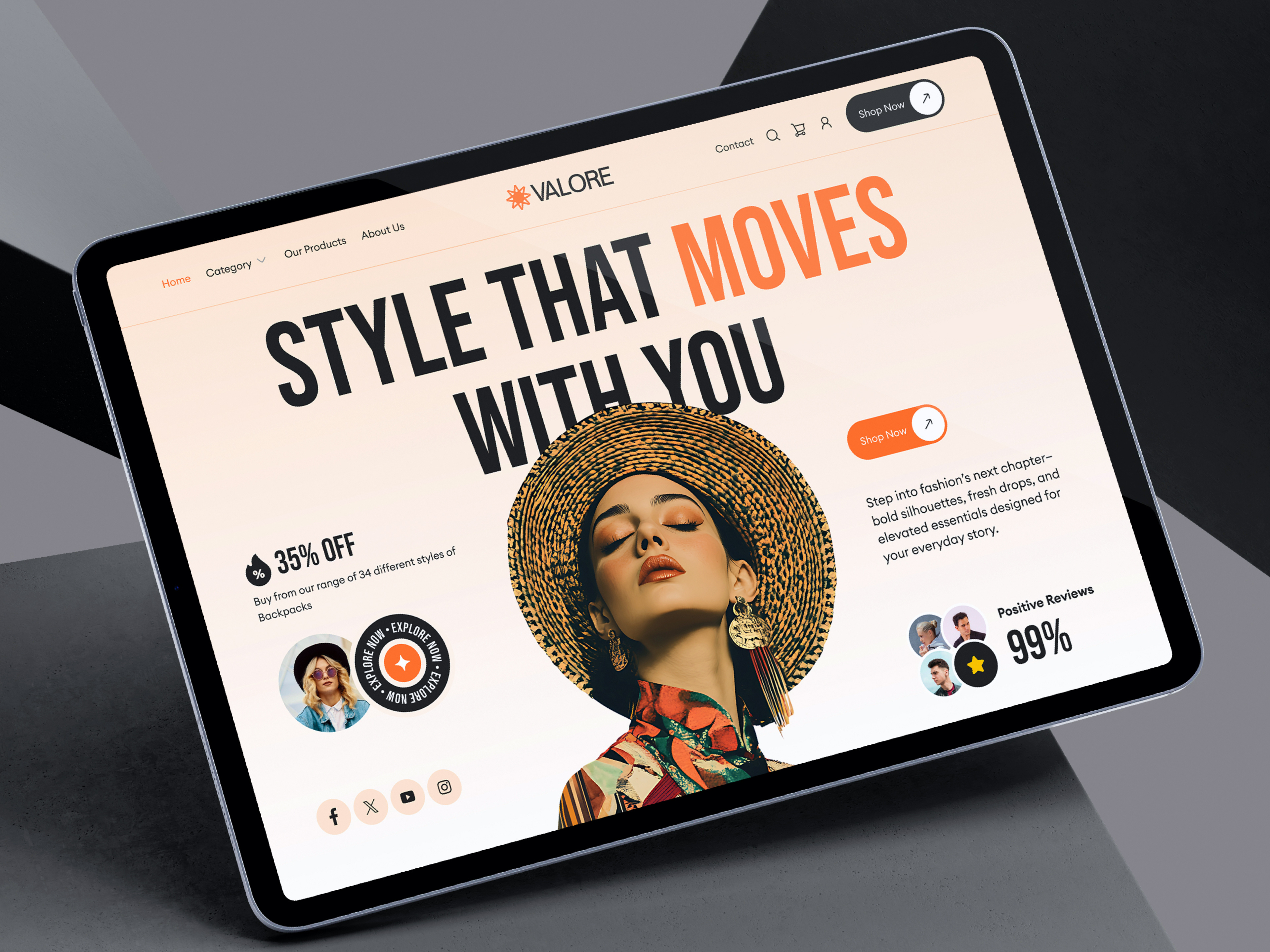 Fashion E-Commerce Online Store Website UX UI Design clothing e commerce e commerce landing page e commerce website ecommerce website fashion fashion website figma landing page design ui ui ux uiux ux website design website ui