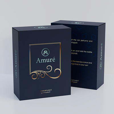 Product Packaging Box Design For Amure businessbranding