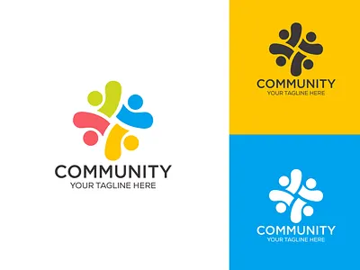 Colorful Community Logo abstract logo branding branding design circle logo colorful logo community logo connection logo creative logo diversity logo friendship logo inclusive logo minimal logo modern logo networking logo partnership logo people logo social logo teamwork logo unity logo vibrant logo
