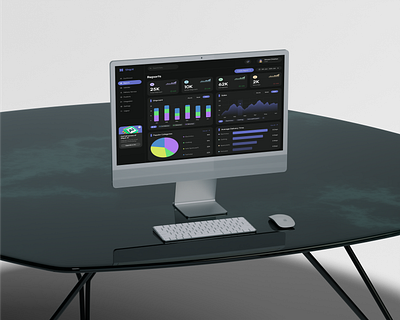 UI Wiki - Smart Logistics Dashboard UI Design minimal logistics software modern dashboard design