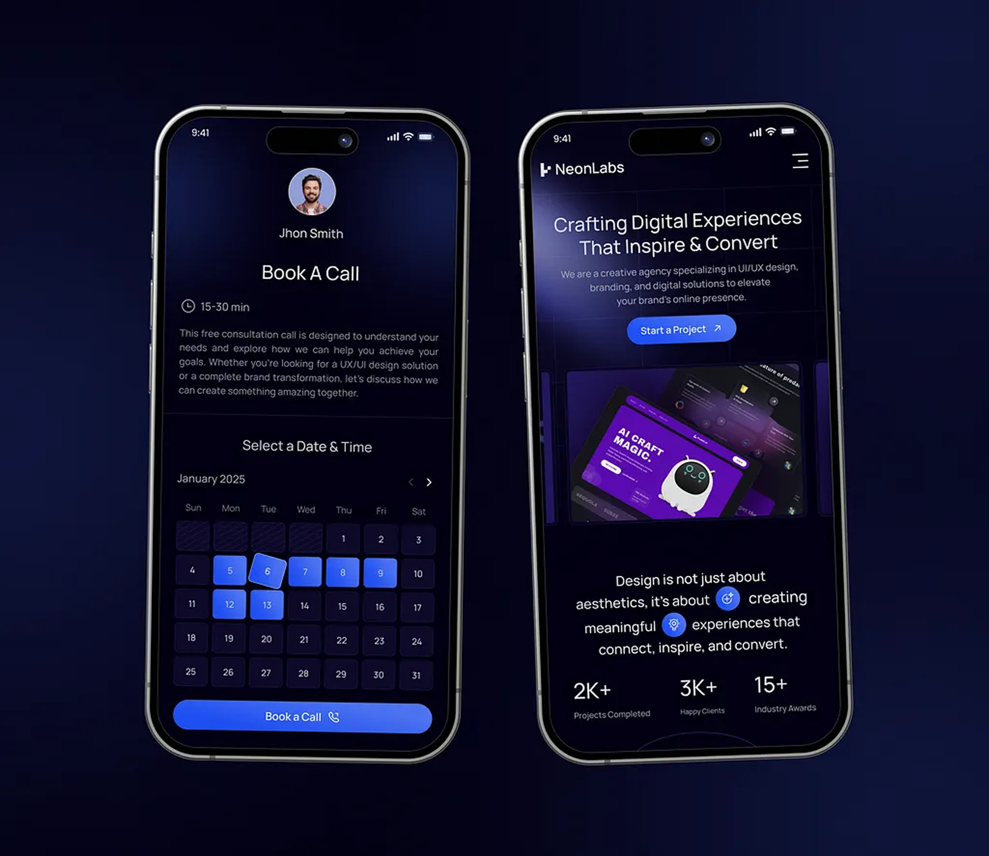 Example of Mobile App Design
