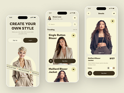 E-Commerce Fashion Mobile App beauti app clothing app ecommerce fashion fashion app ios app marketplace mobile app mobile app design mobile design mobile ui online shop onlineshop shoes shopify shopping store ui design ui ux