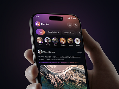 Social Media Mobile App app app design app interface best ui design ios mobile app networking profile reels social social media social media mobile app stories trending ui design