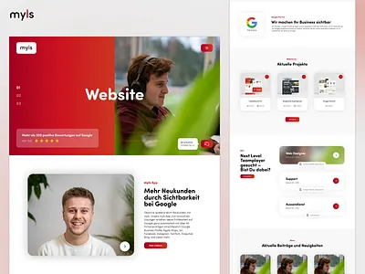 Myls - Marketing Website development development html psdtohtml software ui ux