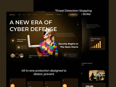 Cybersecurity Dark Futuristic Landing Page best web design cool website corporate website cyber security cyber security dashboard cyber security gif cyber security logo cyber security website cybersecurity cybersecurity icon cybersecurity template data security logo saas website security illustration security website web dashboard web design web ui website redesign