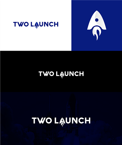 Logo Design- Two Launch animation branding design graphic design illustration logo logo design logo design two launch