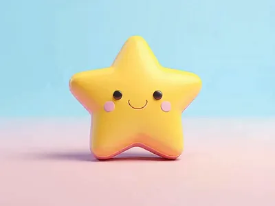 Cute 3D Cartoon Star Animation | 3D Motion Graphic Star 3d 3danimation 3dillustration 3icon animation art cartoon cute illustration motiongraphic pastel softstyle star