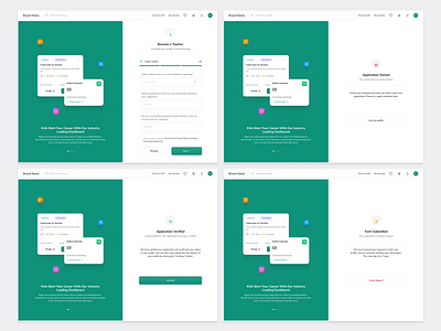 LMS-Teacher detail #02 dashboard saas ui ux