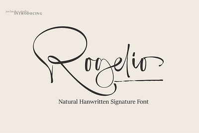 Rogelio Script calligraphy brush calligraphy font calligraphy procreate font typeface fonts handwriting hand lettered hand lettered font hand lettering handwriting handwritten font rogelio script signature signature font web font