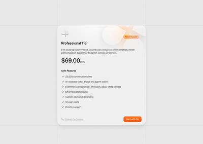 Pricing Modal clean design details interface minimal modal overlay payment popup pricing product saas settings sidebar tier ui ui design ux ux design web design