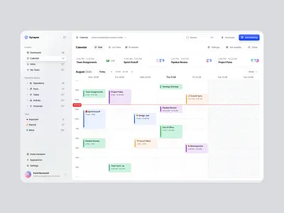Calendar - Week view