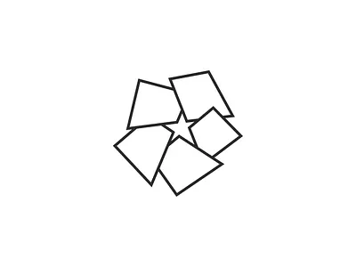 Starform Logo aistis branding graphic design identity lithuania logo logodesign mark minimal simple star symbol vilnius