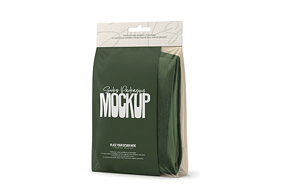 Socks Packaging Mockup merchandise packaging