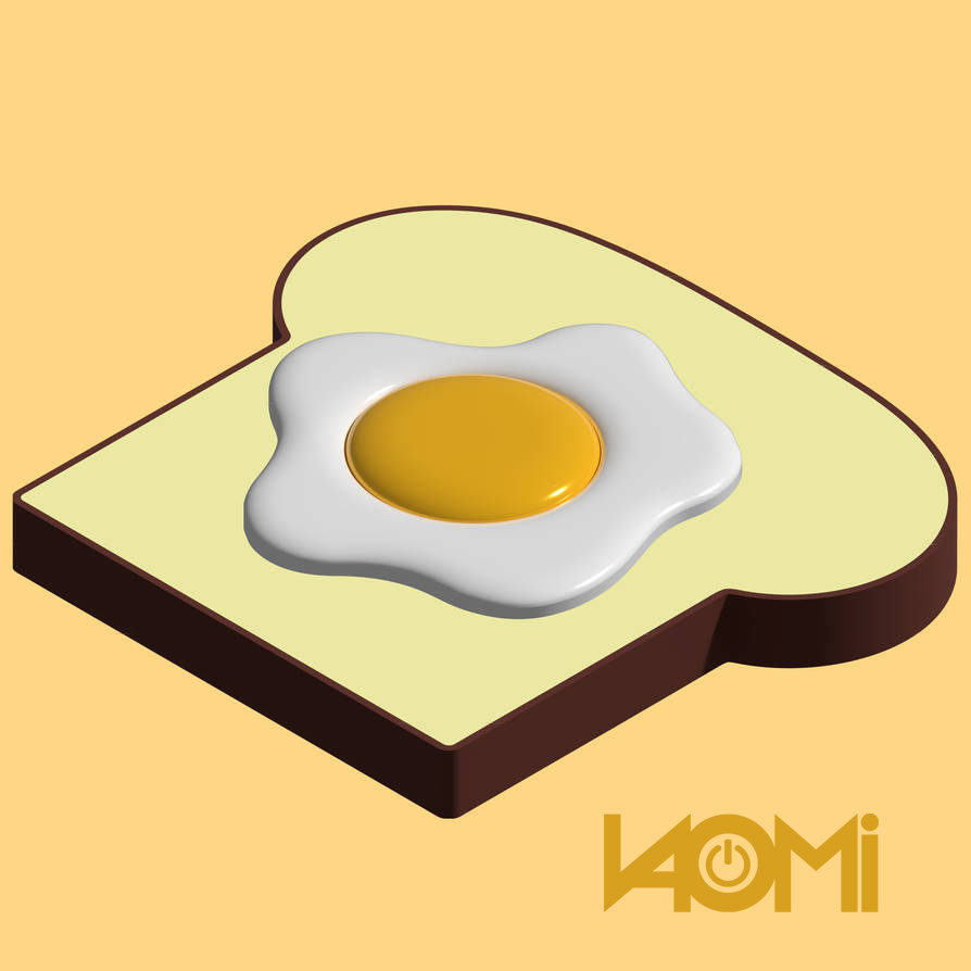 THE FUN IN BREAKFAST! 3d adobe illustrator digitalartwork digitalillustration digitial art illustration