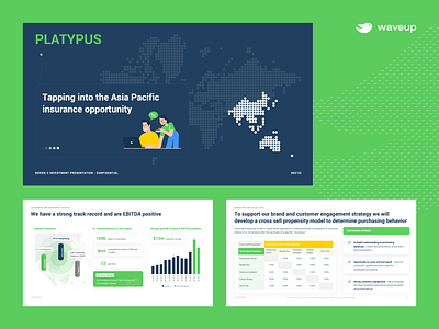 Investor memorandum business presentation finance graphic design insurance insurtech investor deck investor memo investor memorandum keynote presentation online powerpoint presentation design