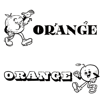 Illustration for orange