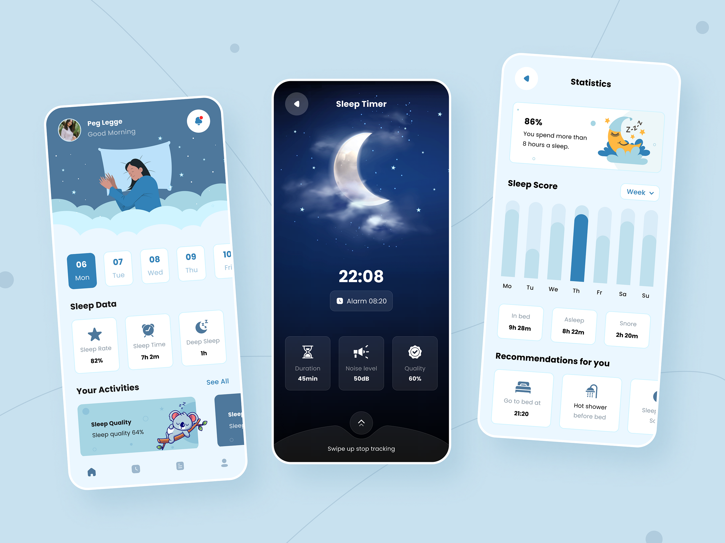 best-sleep-tracking-app-ui-design-by-cmarix-on-dribbble