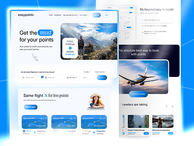 Flight booking landing page design flight booking ui framer landing page web design website
