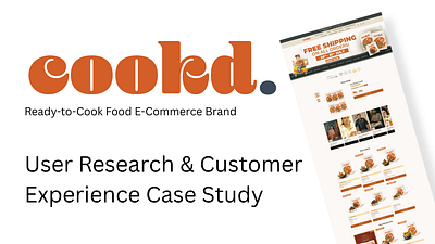 UX Research Case Study: Evaluating the Homepage of Cookd casestudy experinecedesign productdesign research userresearch uxresearch websitedesign