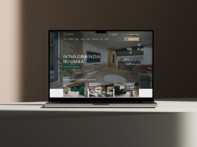 Website PINIA Residence branding pine cone residence living web webdesign website