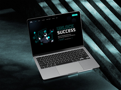 Homepage For Mether Funnel graphic design homepage land landing page ui