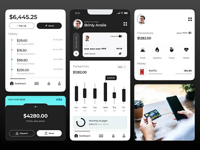 AI faced Financial managemnet app ai app ai app design ai app development ai based app ai designer ai developer ai finance app design app designer app development chart app financial app financial dashboard mobile app mobile app design mobile app ui money ai app spender app spending app split app
