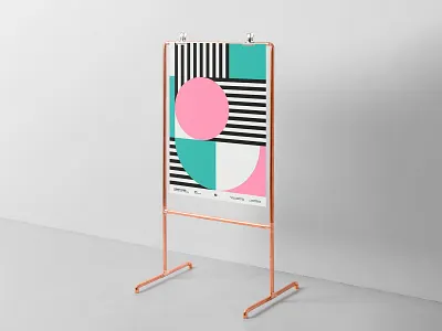 Poster Design Project branding canvas design download frame identity illustration logo mockup mockups poster psd template typography