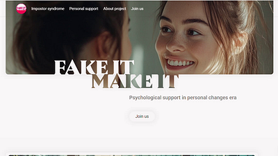 Web design/UXUI design/Framer clean design framer landing page psychology ui uxui web design
