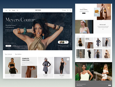 E-commerce website design