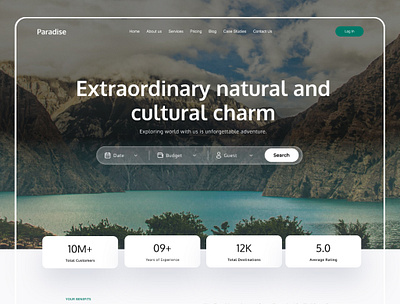 Website for travel and hiking