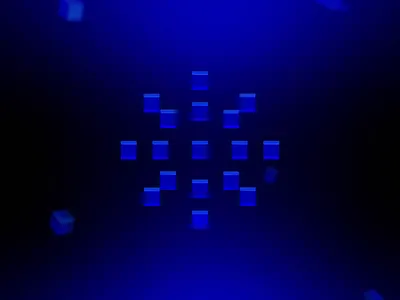 AI Landing page web design 3d branding ✦ Quantillium ai animation design interaction landing page motion graphics service site startup ui ux web design website