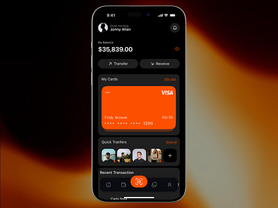Mobile Banking App UI Design digitalbanking fintechmobileappdesign fintechui mobileappdesign mobileappux mobilebanking ui ux