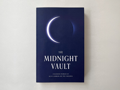 The Midnight Vault - Book Design book cover design book design design graphic design typography