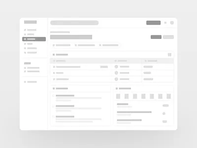 Project Manager Dashboard – Wireframe Layout clean design dashboard figma project management saas ui ui design uiux website wireframe