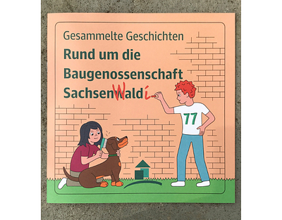 Waldi's World X Klaus Meinhardt cartoon children comic dogs fun narrative playful