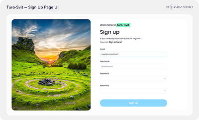 Sign Up Page Design sign up sign up page design ui ux ui design web design