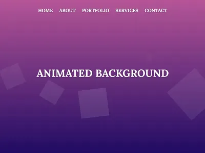 CSS3 Animated Background codingflicks css css animation css3 frontend html html css html5